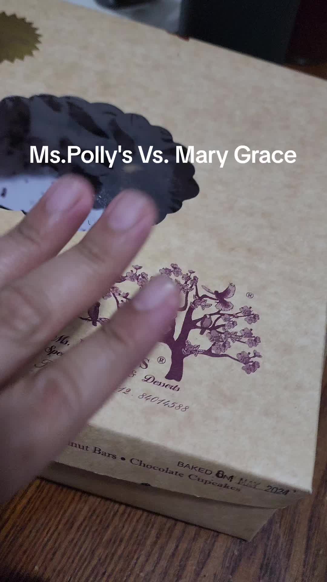 Ms Polly's Cake Box Packaging