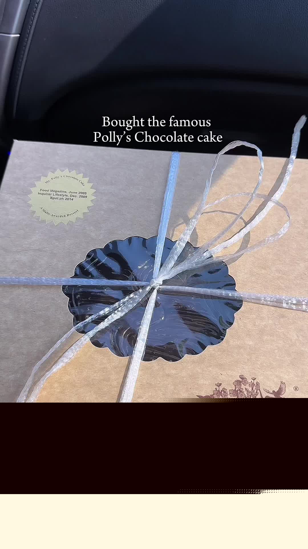 Ms Polly's Famous Boxed Chocolate Cake